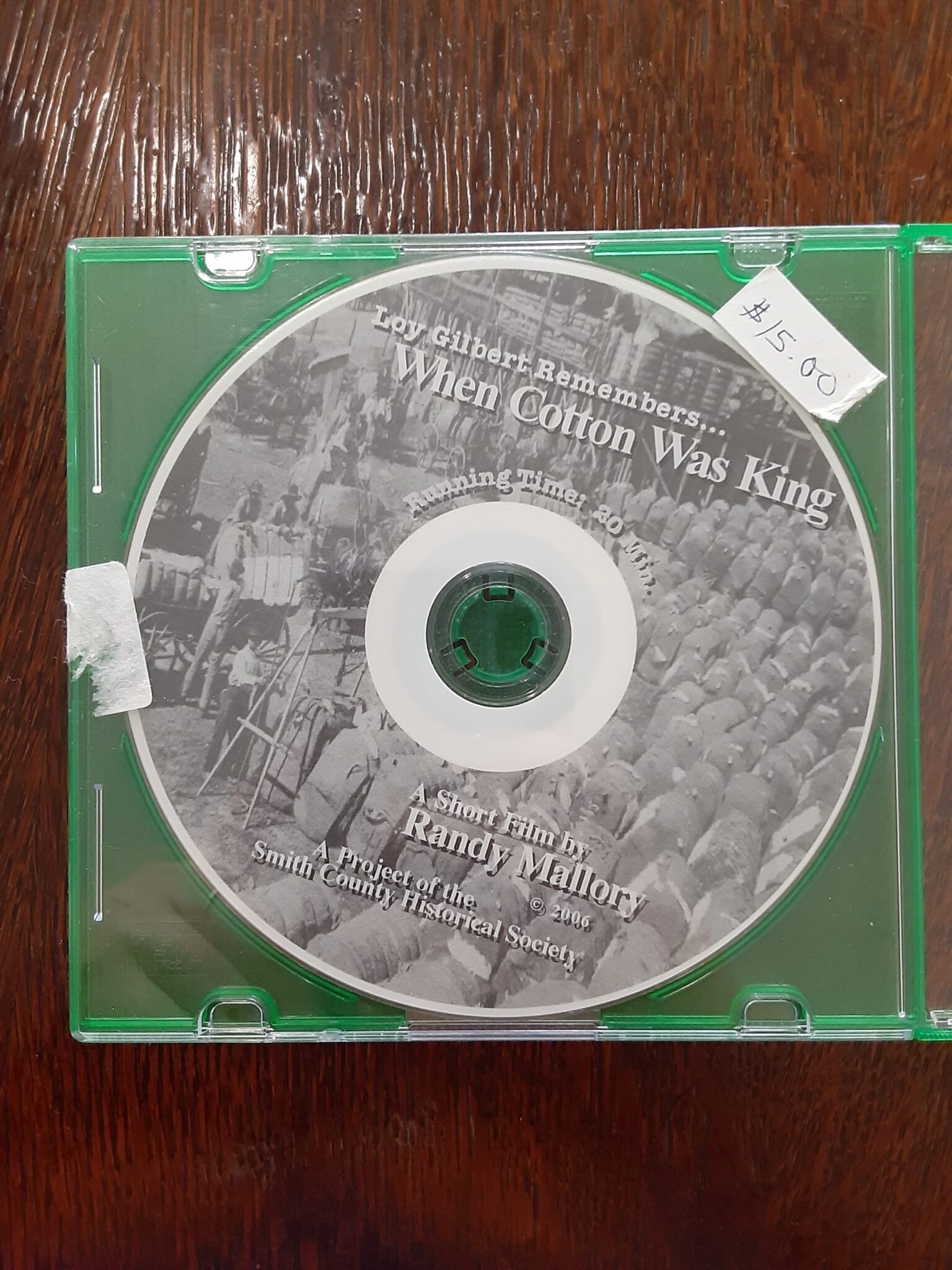 Loy Gilbert Remembers... "When Cotton Was King" Movie Smith County