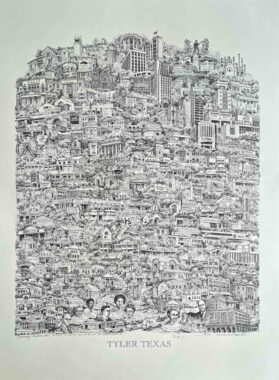Tyler, Texas Map