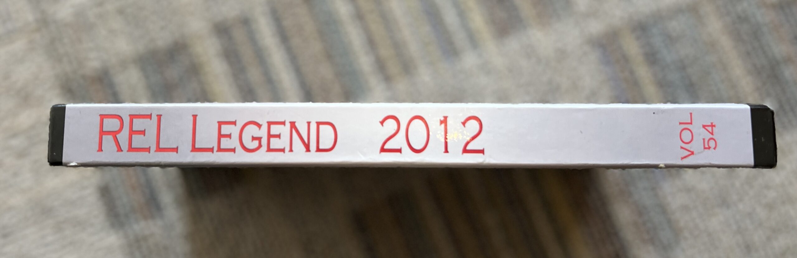 2012 REL Yearbook Spine